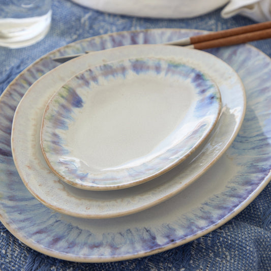 Petite assiette ovale BRISA – Elégance naturelle