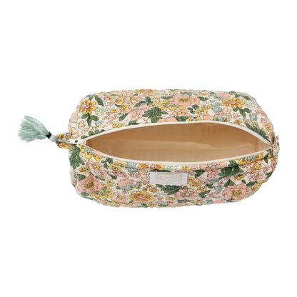 Trousse de toilette fleurie