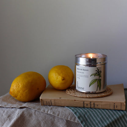 Bougie naturelle parfumée Verveine - Belle de saison - Edition éphémère